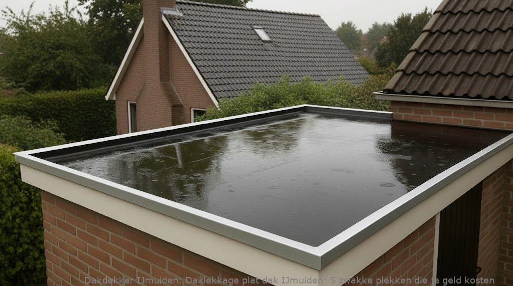 Daklekkage Plat Dak Ijmuiden