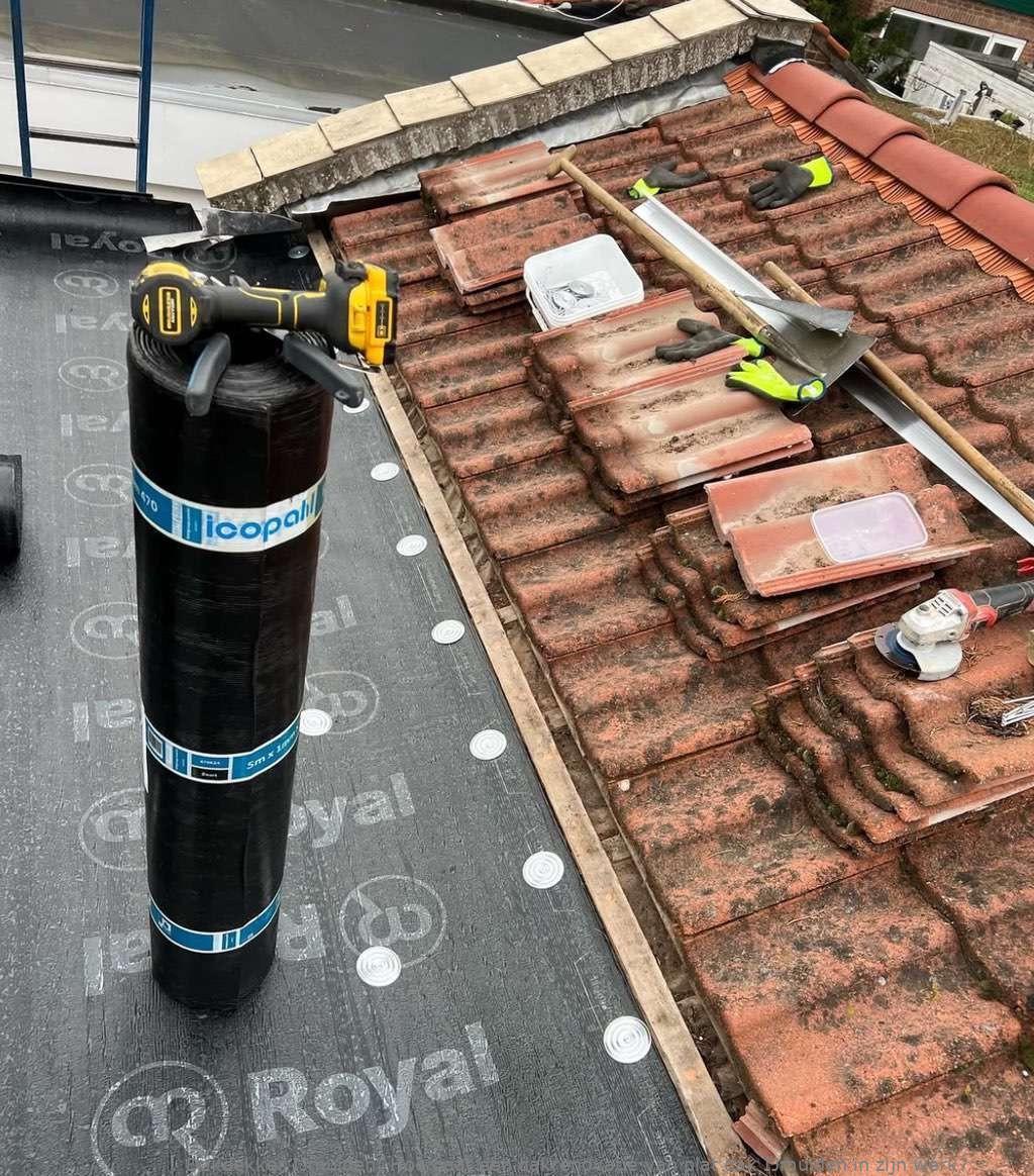 Dakrenovatie Van Plat Dak Ijmuiden
